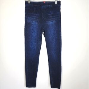 SPANX Pull On Jegging Jeans Dark Wash High Rise Medium